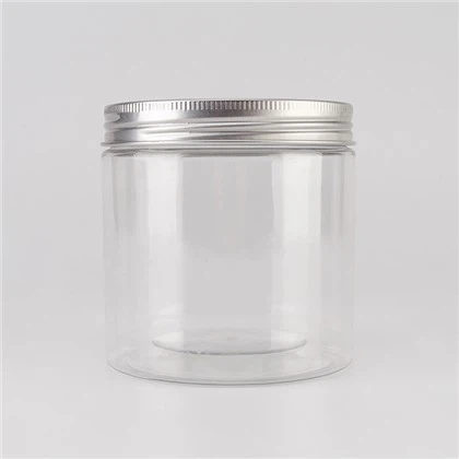 Burkar för burkar för mat av plast