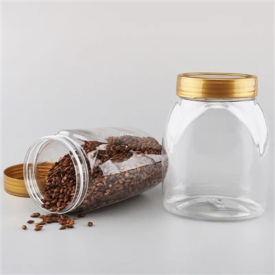 20oz plastburkar med lock